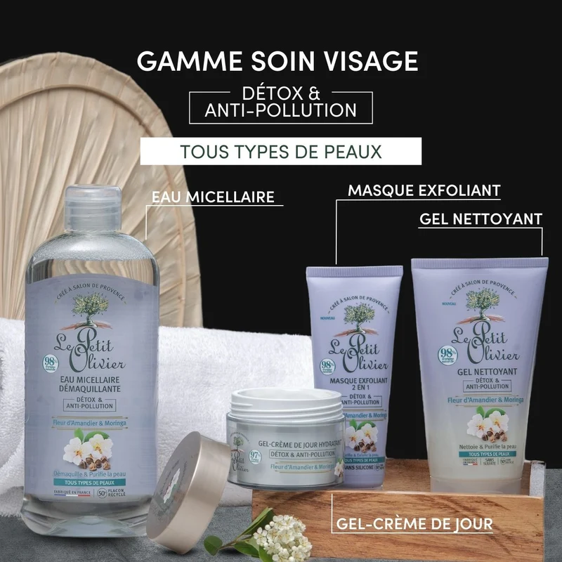 Masque Exfoliant 2 en 1 Detox & Anti-Pollution