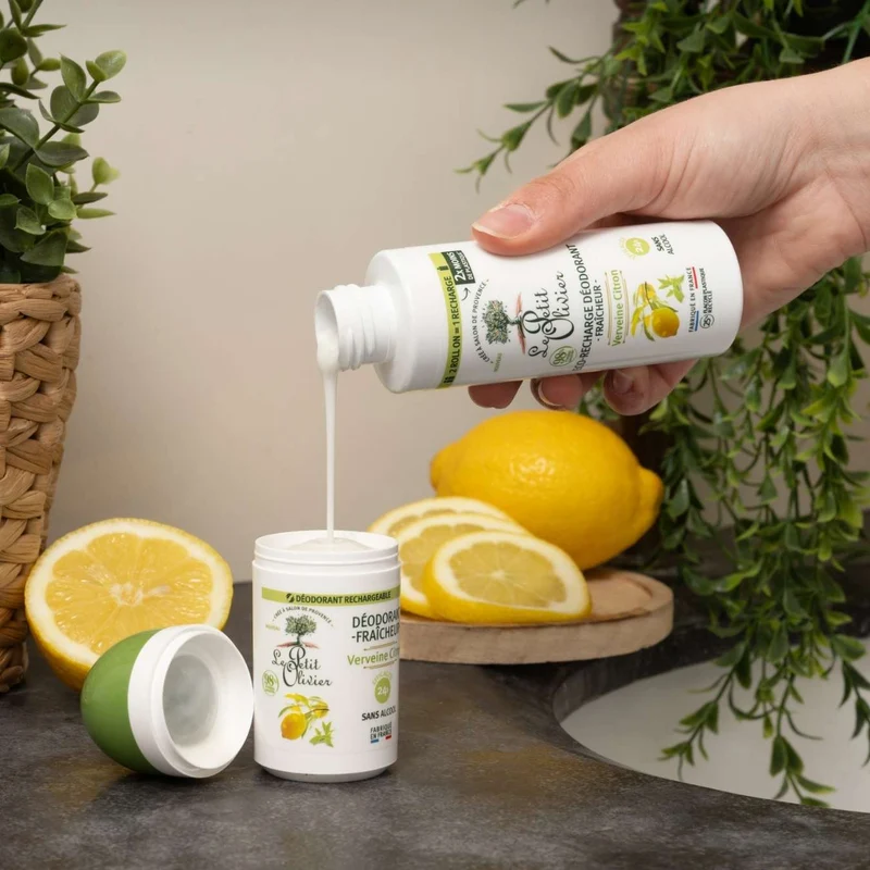 Eco-Recharge Déodorant Fraîcheur - Parfum Verveine-Citron