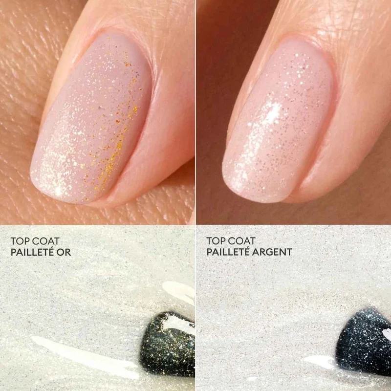 Top Coat Pailleté Green