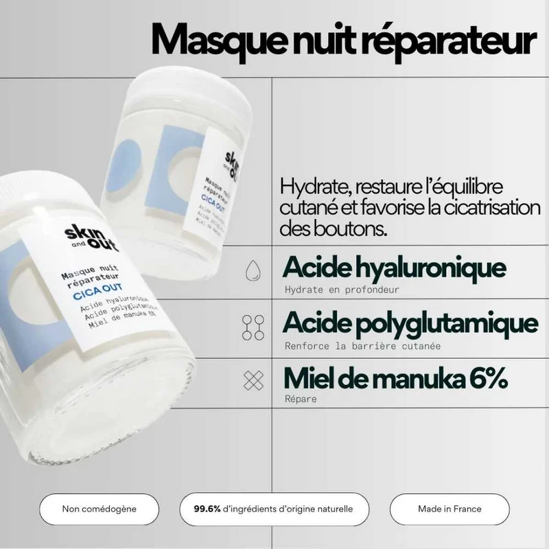 Masque nuit réparateur - Cica out