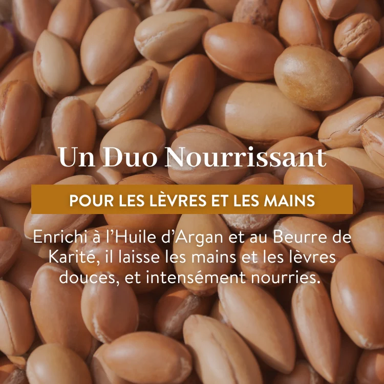 Duo Nourrissant – Crème Mains & Baume Lèvres