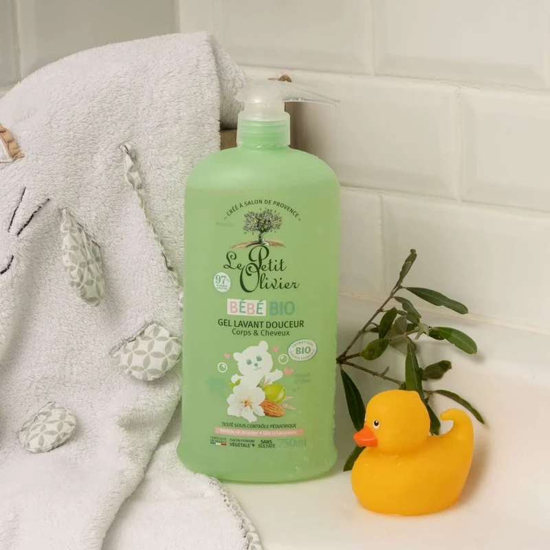 Gel Lavant Douceur Corps & Cheveux Bébé Bio