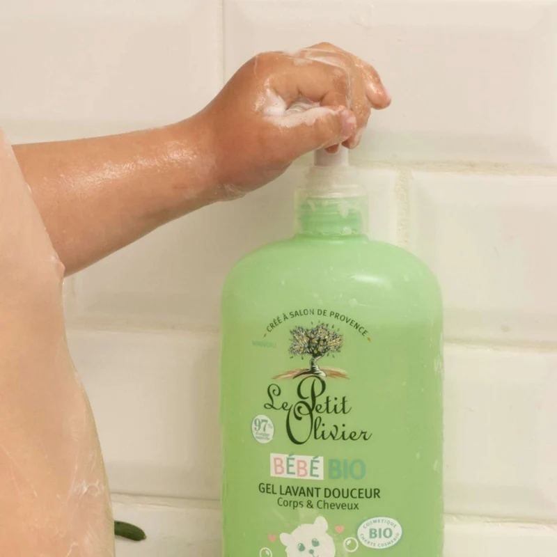Gel Lavant Douceur Corps & Cheveux Bébé Bio