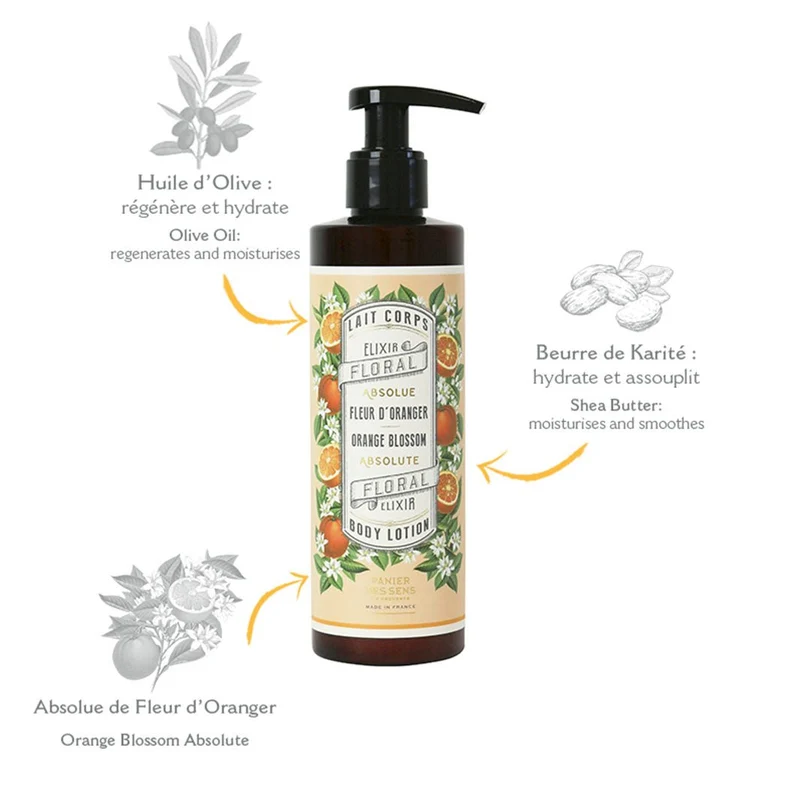 Lait pour le corps - Fleur d'Oranger 250ml