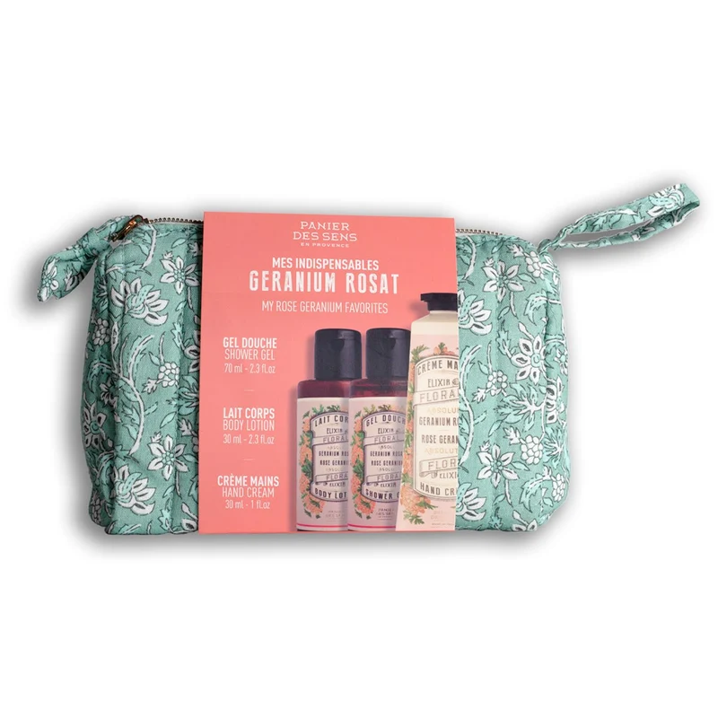 Trousse Weekend - Géranium Rosat