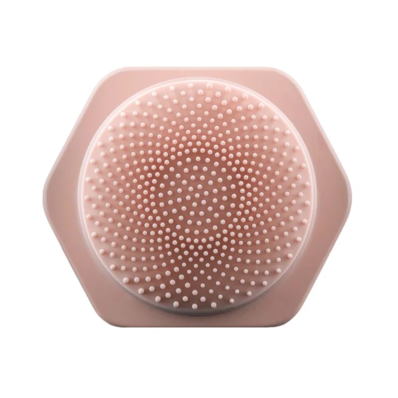 Brosse nettoyante et drainage visage Rose