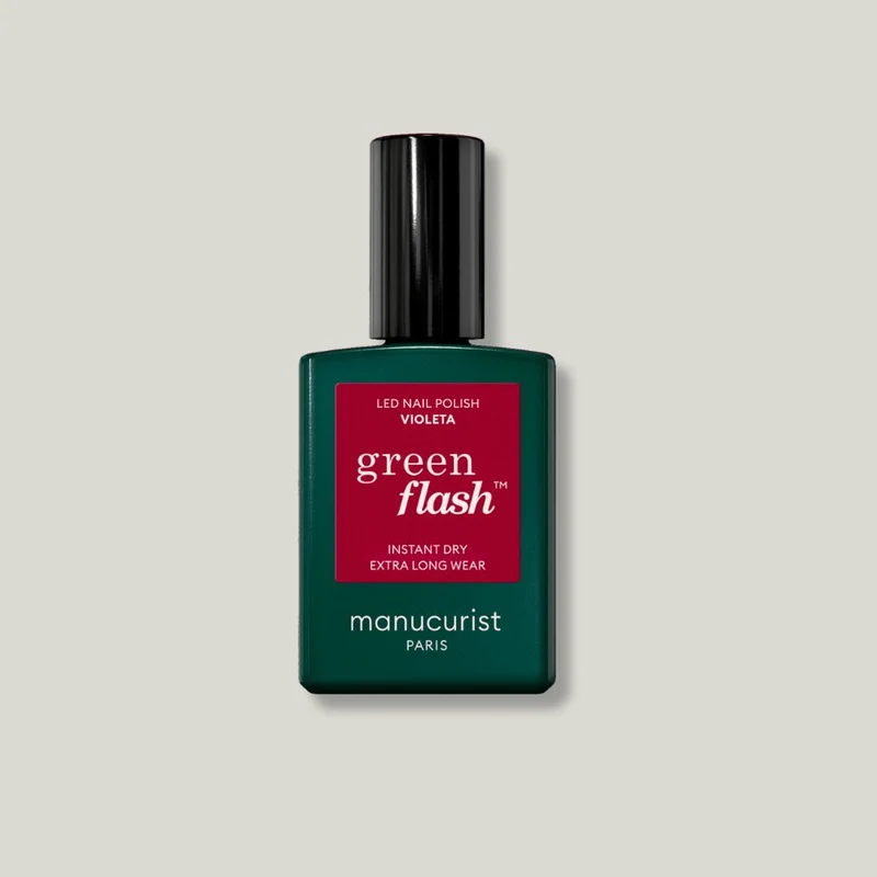 Vernis semi-permanents Green Flash LED - Violeta