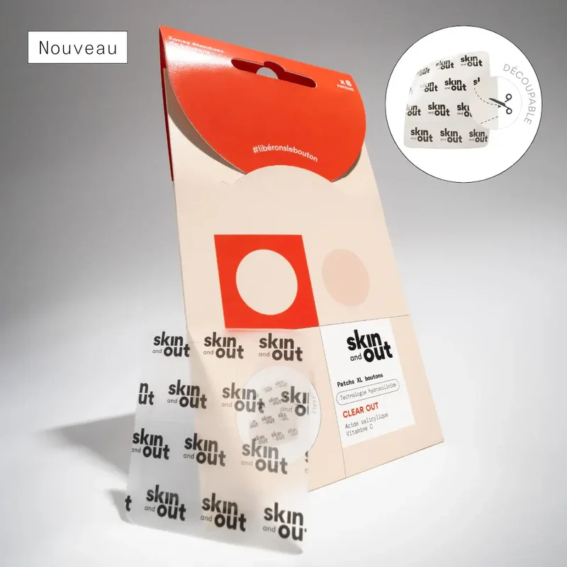 Patchs stop-boutons XL - Clear out