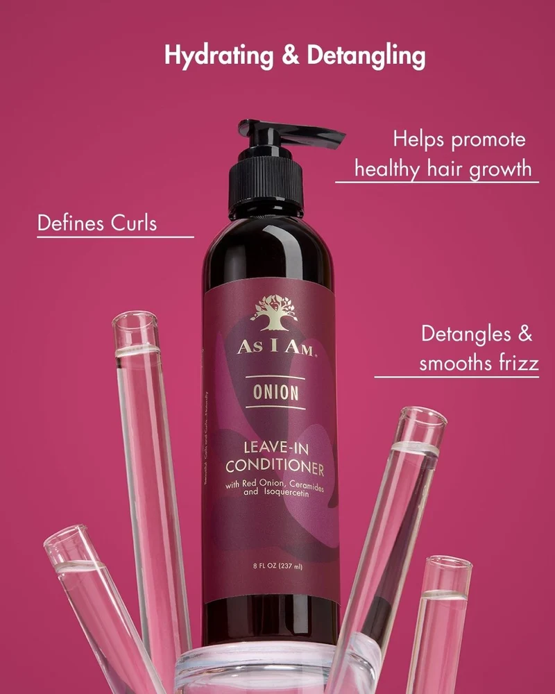 Après-shampoing sans rinçage à l'oignon