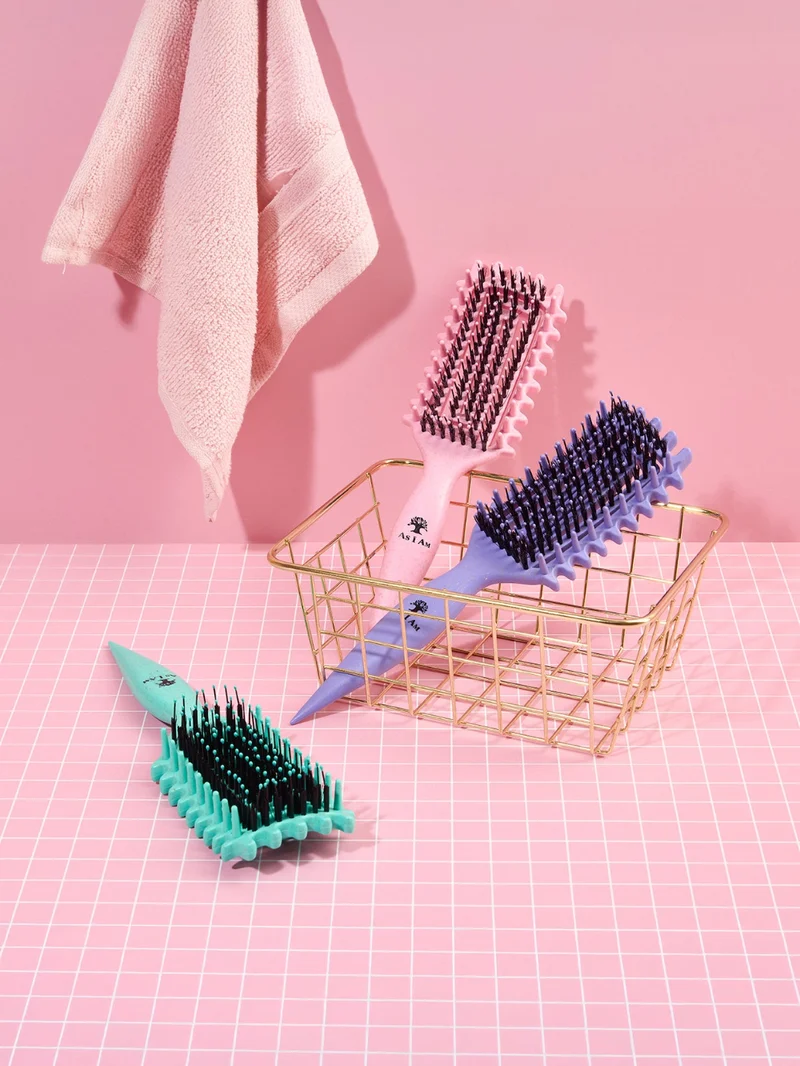 Brosse pour cheveux bouclés