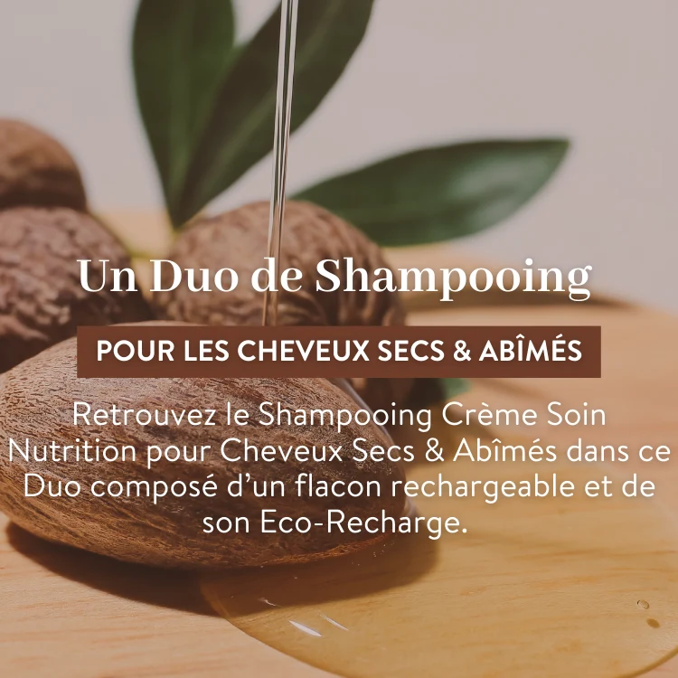 Duo Shampoing & Recharge Cheveux Secs ou Abimés