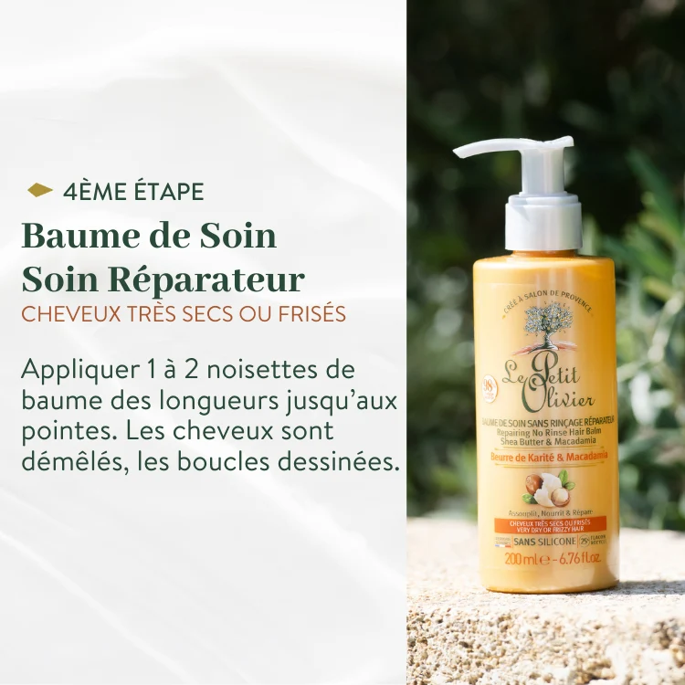 Rituel Complet Cheveux Très Secs ou Frisés