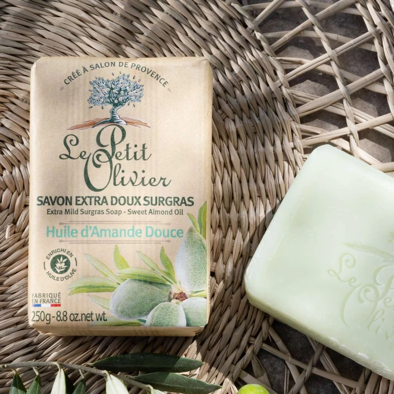 Savon Extra Doux Surgras - Parfum Huile d'Amande Douce