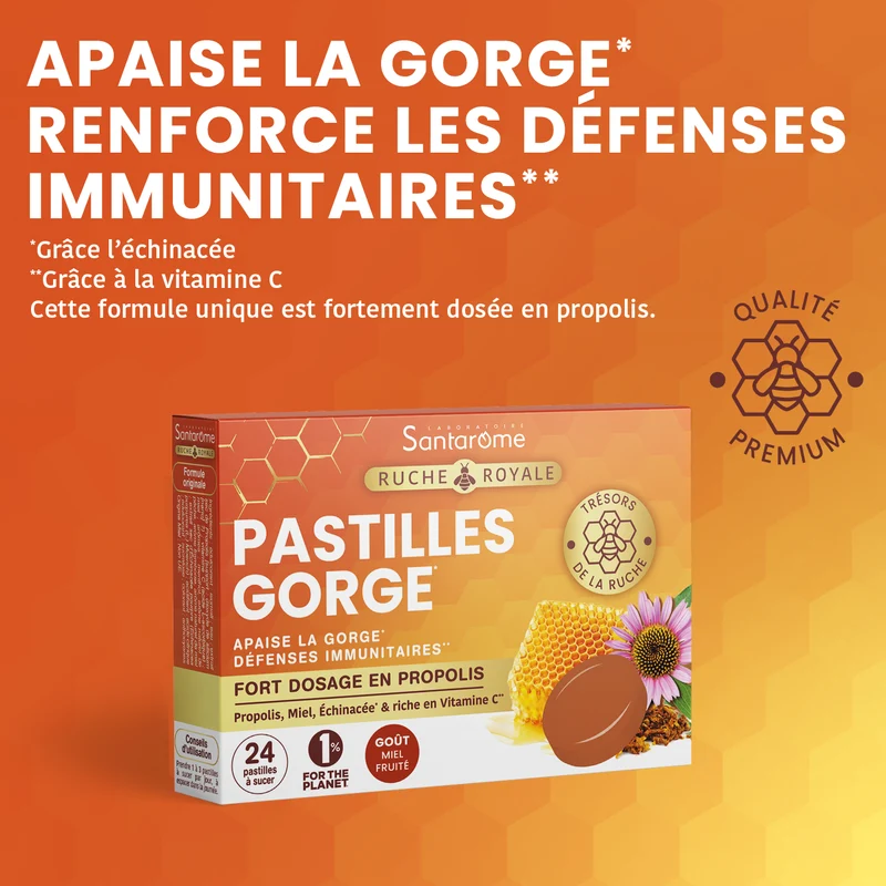 Pack Maux de gorge – Ruche Royale