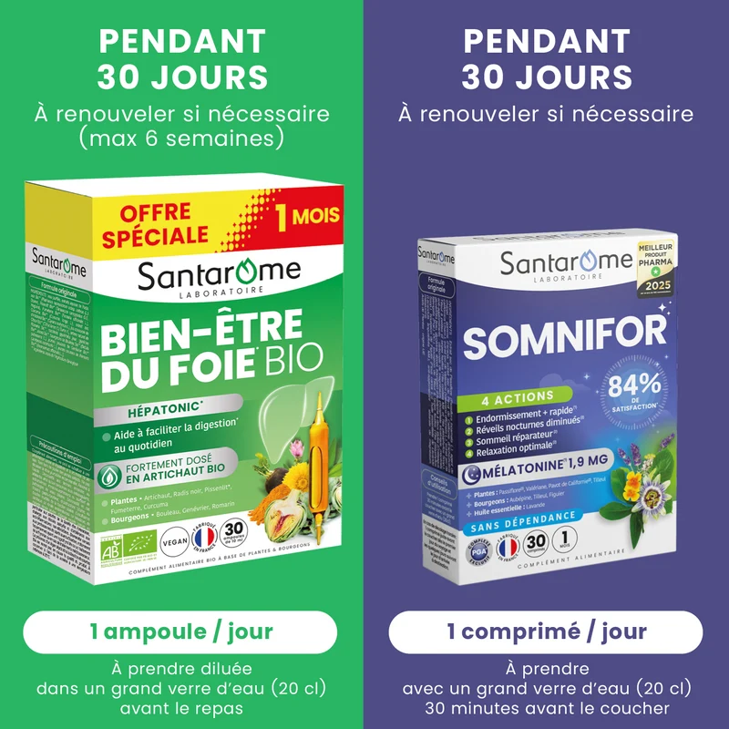 Pack Sommeil et Digestion