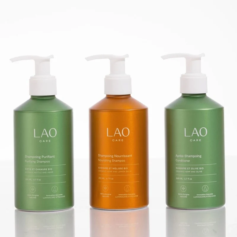 Trio de Shampoings et Après-Shampoing