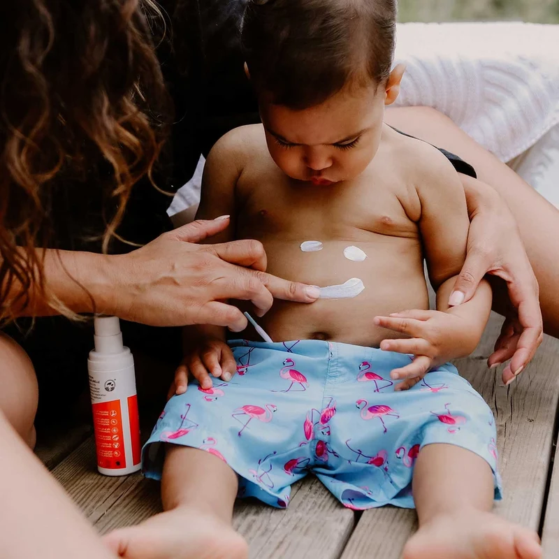 Crème Solaire Bébé et Enfant (SPF 50+)