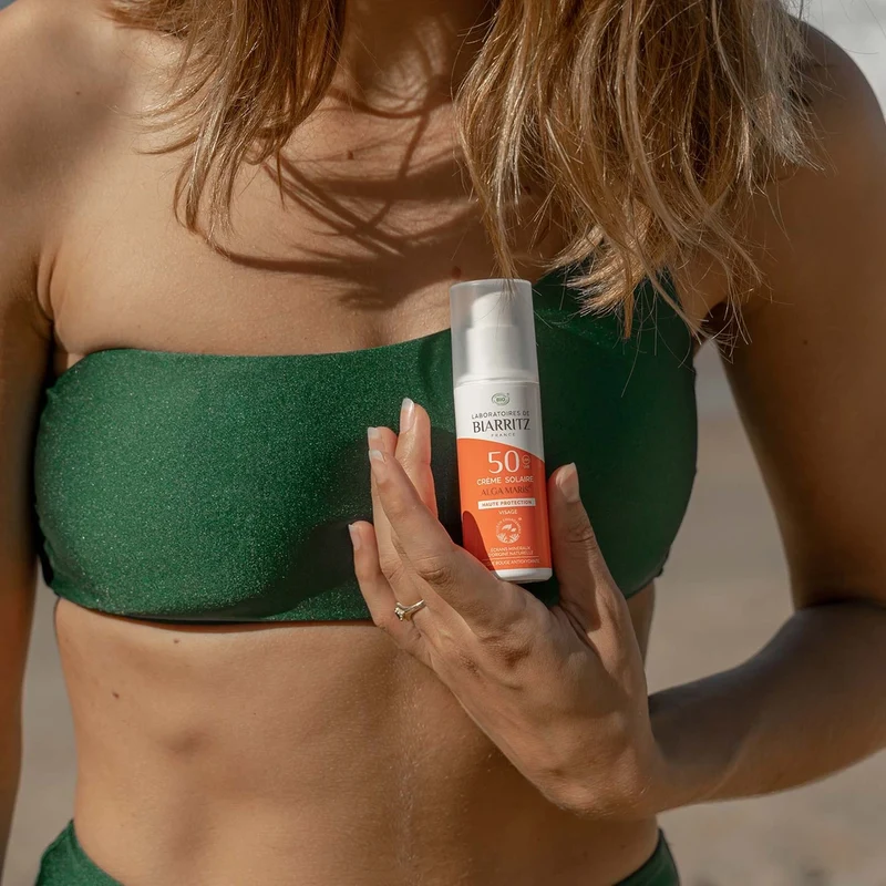 Crème Solaire Visage (SPF 30-50)