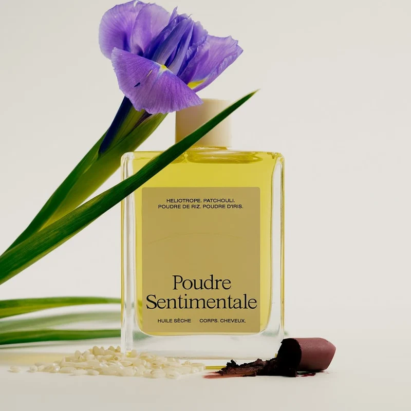 Huile soyeuse corps et cheveux - Poudre sentimentale