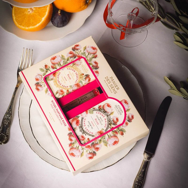 Coffret rituel parfumé - Rose Envoûtante