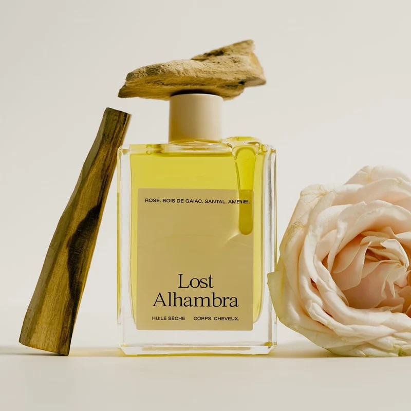 Huile soyeuse corps et cheveux - Lost Alhambra