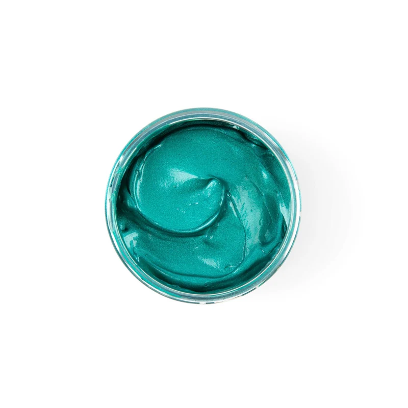 Couleur des boucles Vert sarcelle foncé