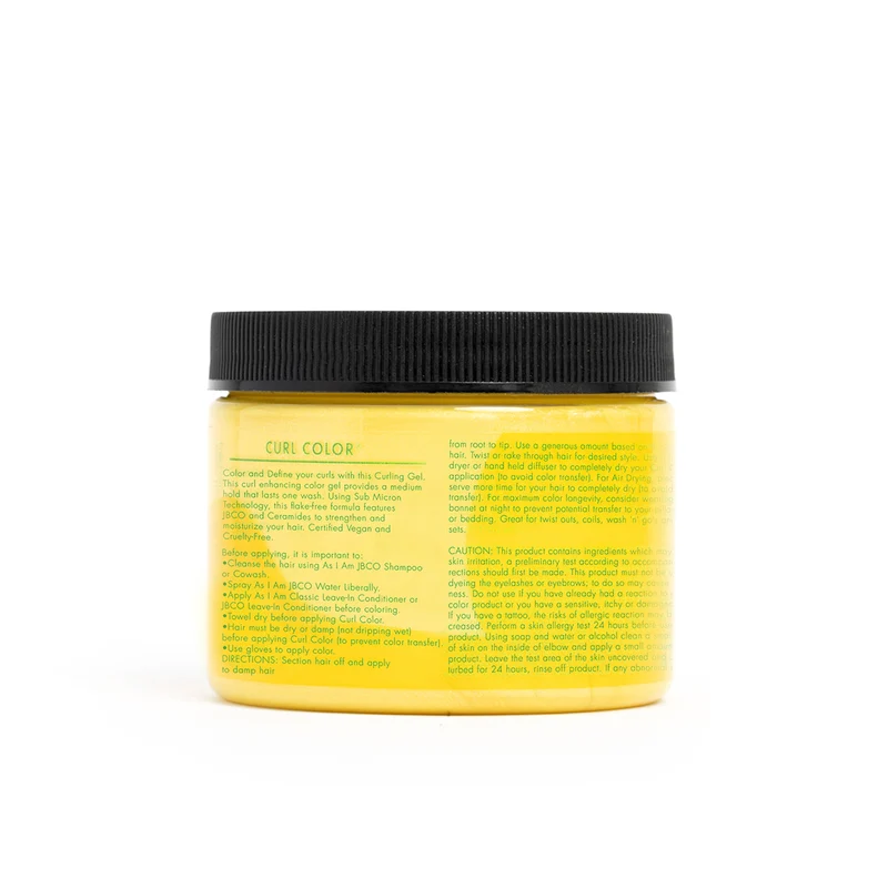 Curl Color Jaune Citron