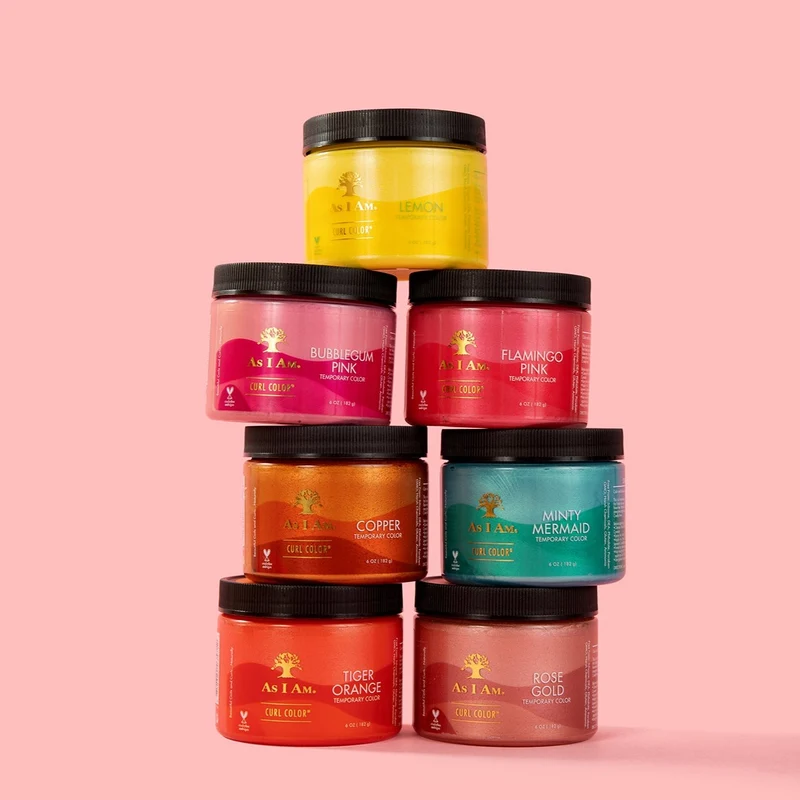 Curl Color Rose Flamingo
