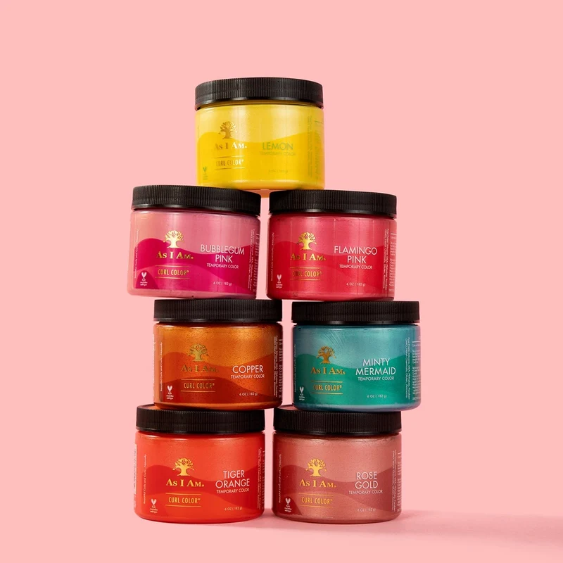 Curl Color Rose Or