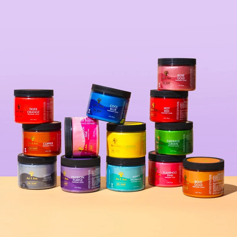Curl Color Rose Or