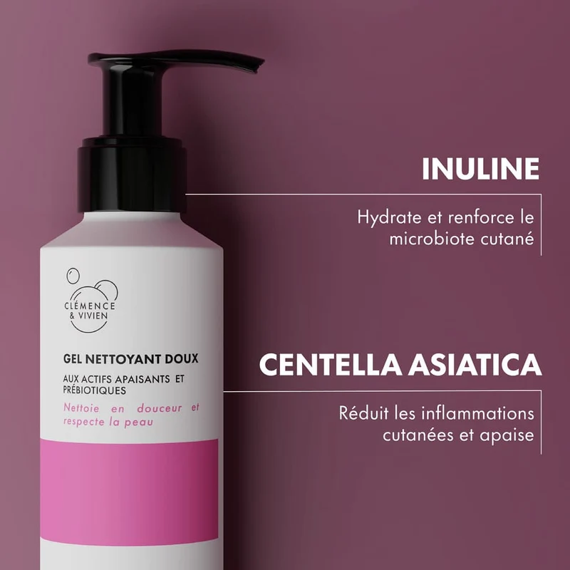 Gel nettoyant doux