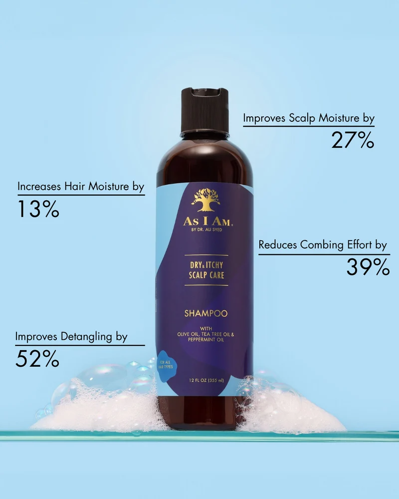 Shampooing pour le soin du cuir chevelu sec et des démangeaisons