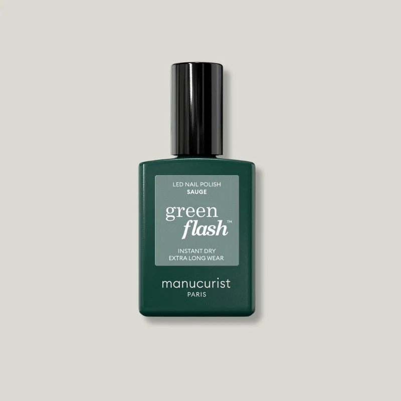 Vernis semi-permanents Green Flash LED - Sauge