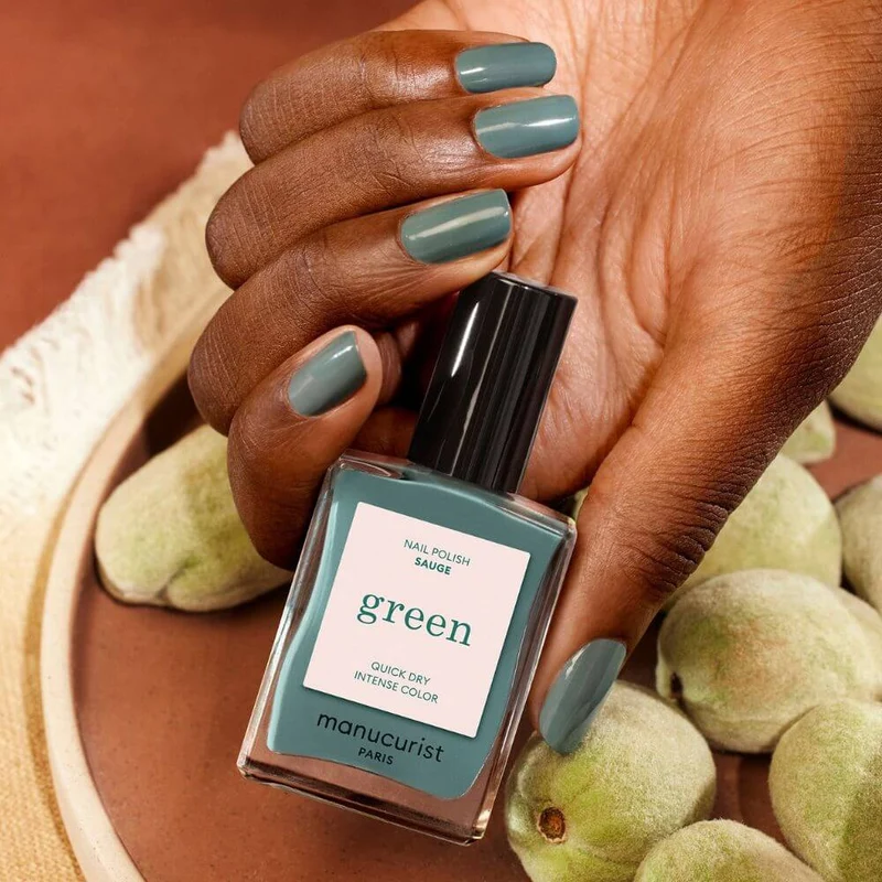 Vernis semi-permanents Green Flash LED - Sauge