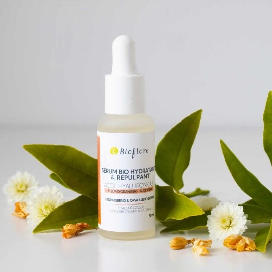 Sérum bio hydratant et repulpant - Fleur d'Oranger