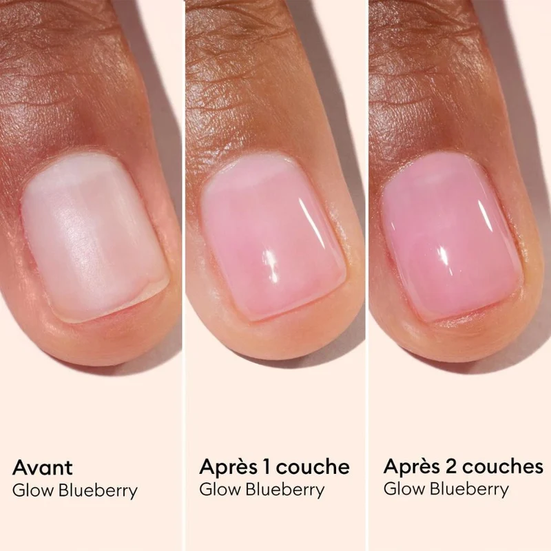 Vernis soin Active Glow Blueberry