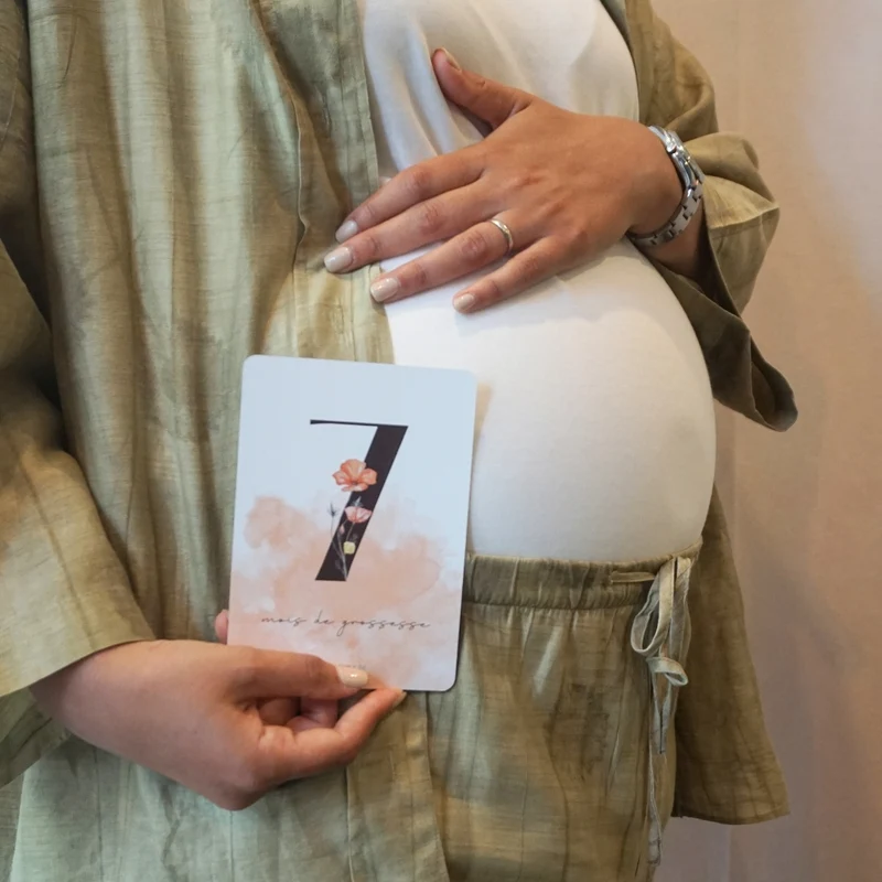 Cartes Étapes Grossesse et Bébé