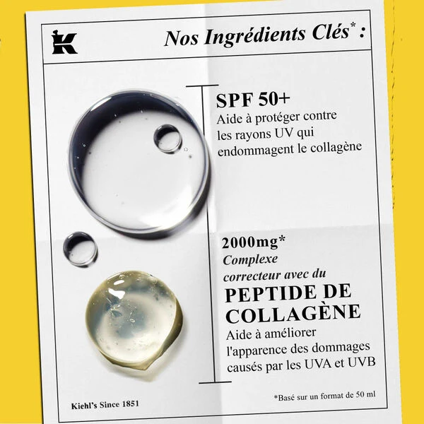 Kiehl’s - Better Screen SPF50+ Sérum UV Collagène