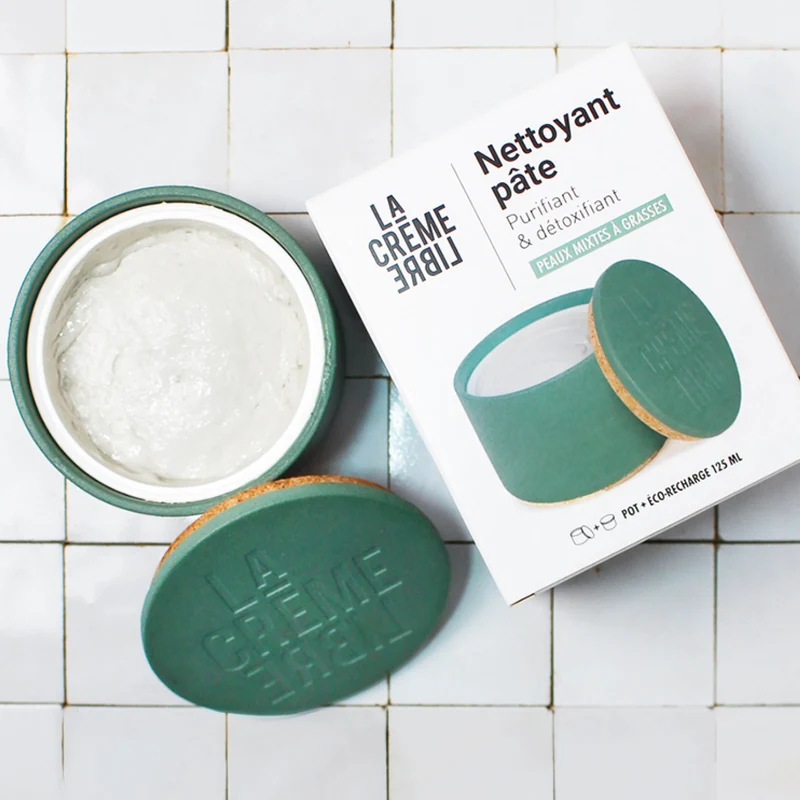 Coffret | Nettoyant pâte avec son pot Vert Canard