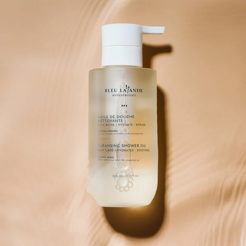 Huile de douche nettoyante – Soin riche