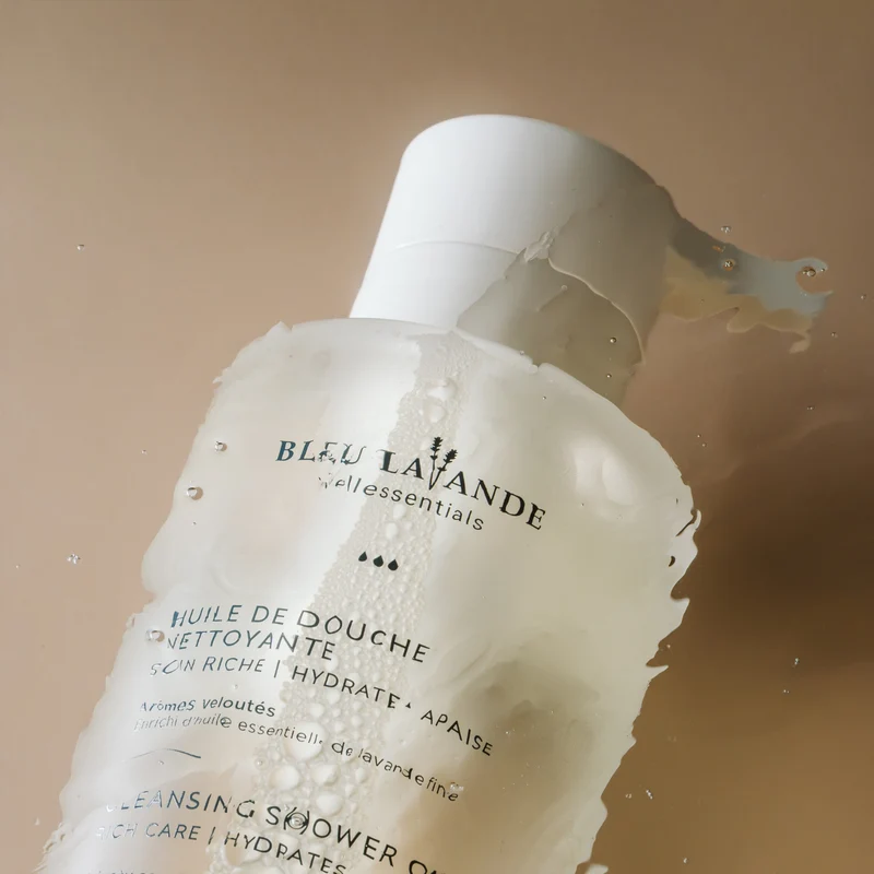Huile de douche nettoyante – Soin riche
