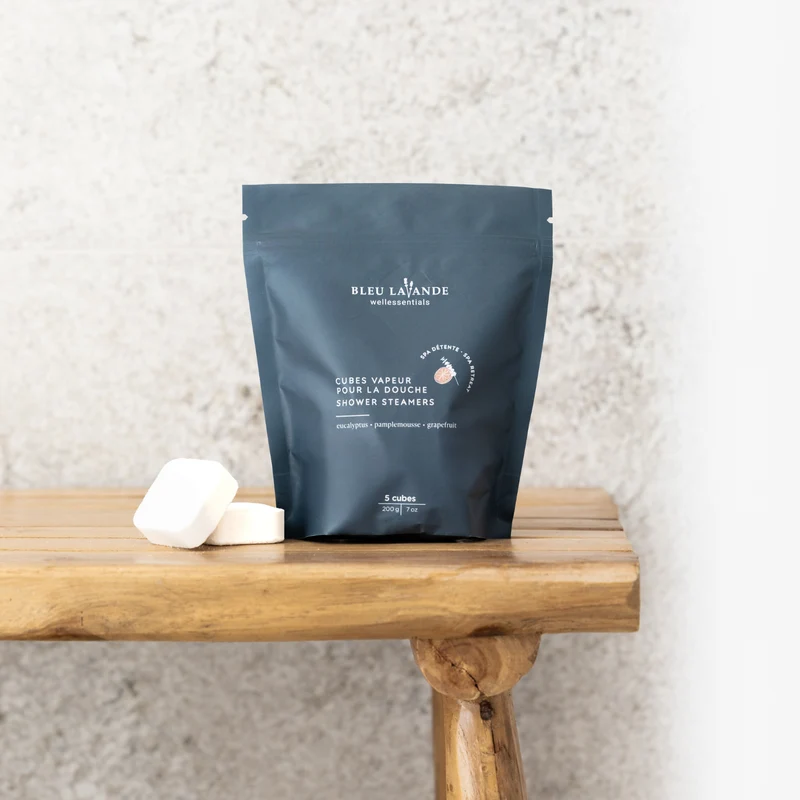 Cubes vapeur pour la douche - Spa détente