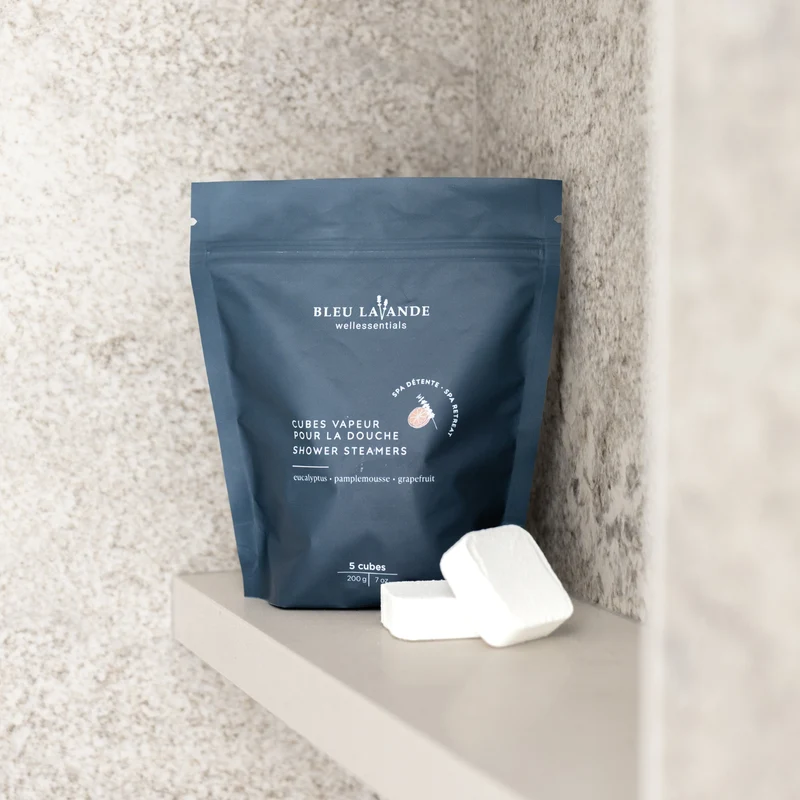 Cubes vapeur pour la douche - Spa détente