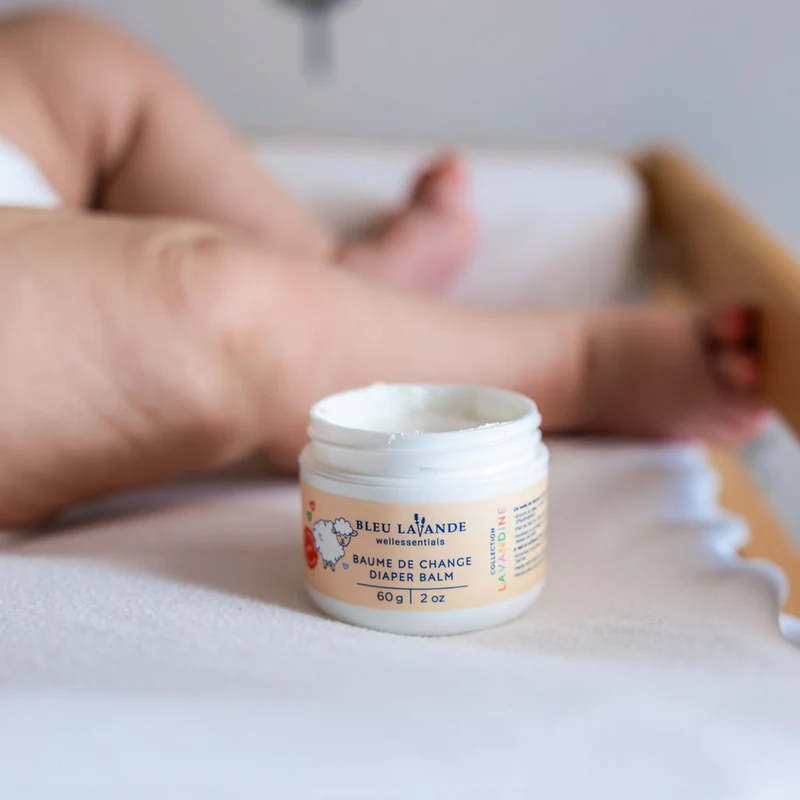 Baume de change pour bébé