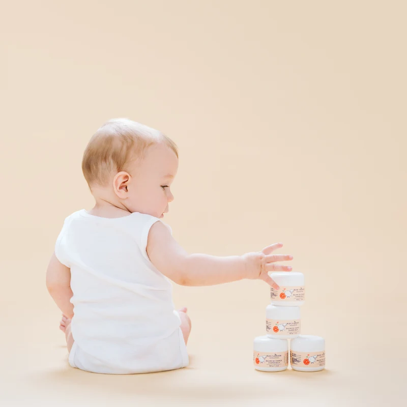 Baume de change pour bébé