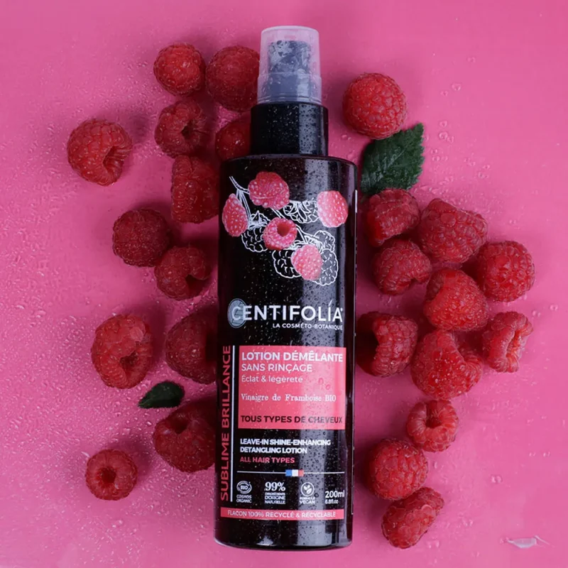Lotion Démêlante au Vinaigre de Framboise