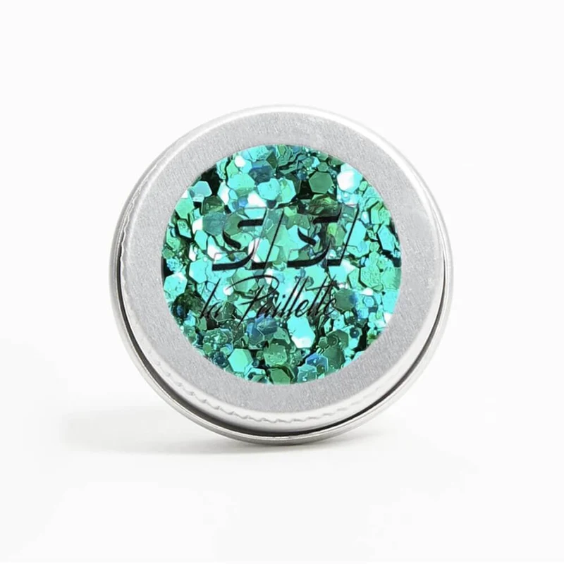 Paillettes biodégradables POLYSIRENE - Gamme Brillante