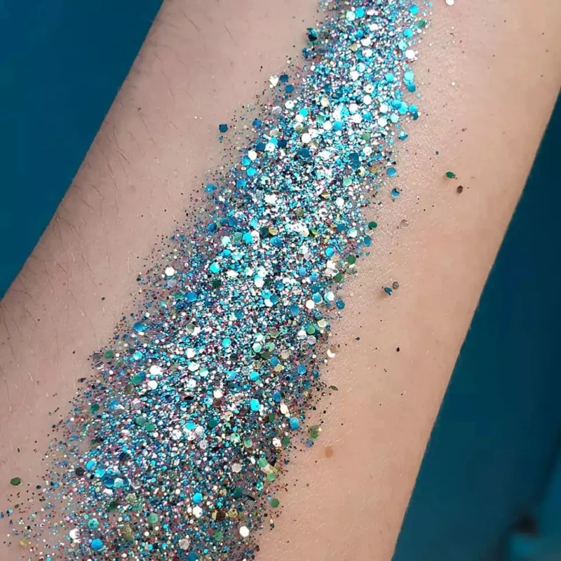 Paillettes biodégradables GALAXSISI - Gamme Brillante