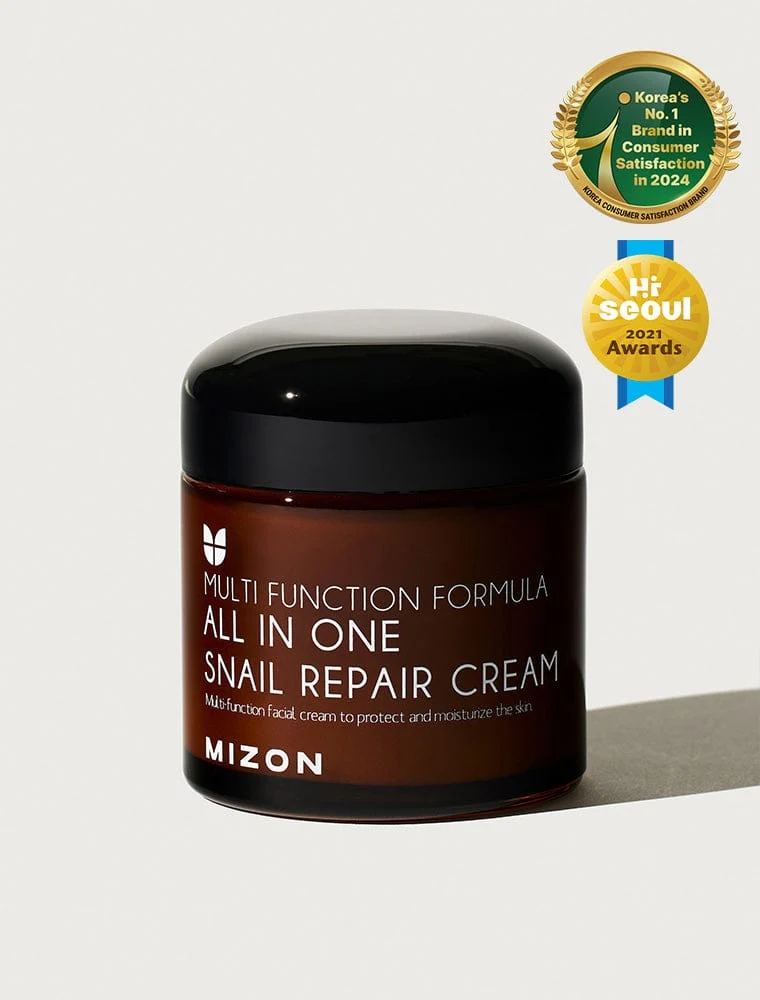 Mizon - All In One - Crème régénérante "snail repair cream" - 72 ml