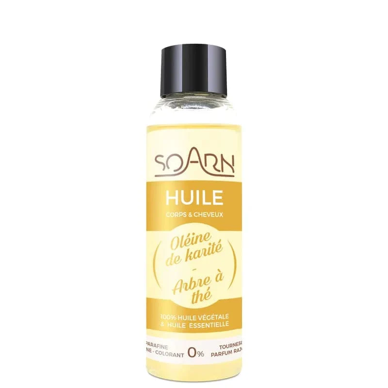 Soarn - Huile cheveux & corps "Oléine de Karité & Arbre à Thé" - 100ml